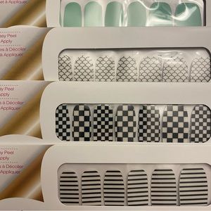 Lot of 4 new unopened Color Street nail sets.